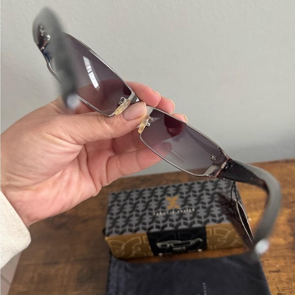 ❤️‍?❤️‍? Francis Xavier Black Unisex Sunglasses main image 4